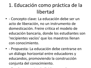 Pedagogía de Freire: Educación, Esperanza y Cambio Social