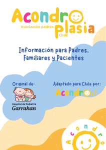 Acondroplasia: Guía para Padres, Familiares y Pacientes