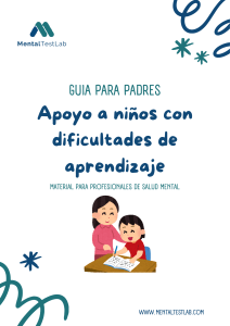 Guía para Padres: Dificultades de Aprendizaje en Niños