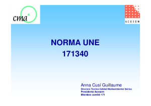 UNE 171340: Validación de Ambientes Hospitalarios Controlados