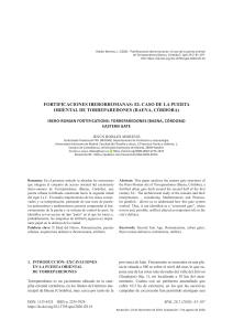 Robles 2020 Fortificaciones Iberorromanas. El caso de la puerta de Torreparedones