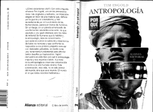 Tim Ingold AntropologÃ a. Por quÃ© importa (2020, Alianza Editorial) libgen.li