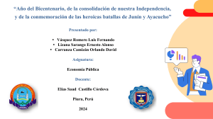 Inversión Pública y GpR: Modelo de Evaluación y Gestión