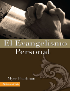 evangelismo personal de myers pearlman (1) parte 2.....