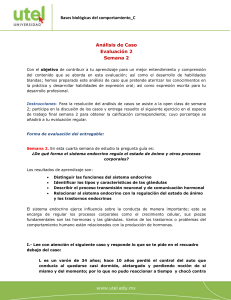 Análisis de Caso: Sistema Endocrino y Comportamiento