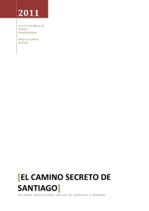 El camino secreto de Santiago - Angélica García Beltrán