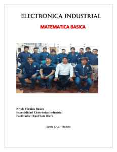 Matemáticas para Electrónica Industrial: Guía Técnica