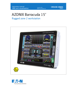 crouse-hinds-mtl-azonix-barracuda-15-workstation-manual AZONIX Barracuda 15”