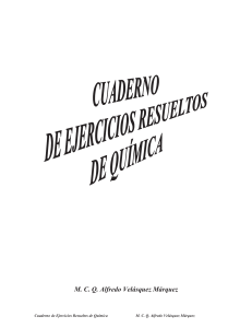 Ejercicios Resueltos Química Facultad de Ingeniería