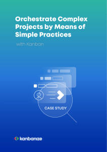 Kanban for Complex Projects: ULMA Handling Systems Case Study