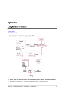 Ejercicios Diagramas de Clases UML