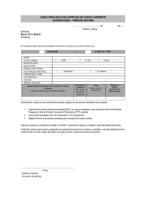 Formulario Apertura Cuenta Corriente Detracciones