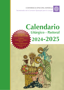 Calendario Litúrgico-Pastoral 2024-2025