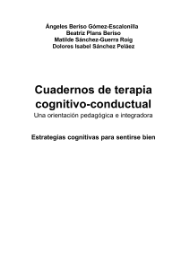 Cuadernos de terapia cognitivo-conductual