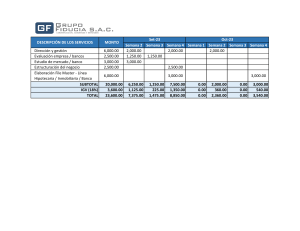 Grupo Fiducia S.A.C. Financial Report - Sep/Oct 2023