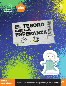 Lección 7: El Tesoro de la Esperanza para Niños