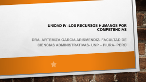 Recursos Humanos por Competencias: Presentación