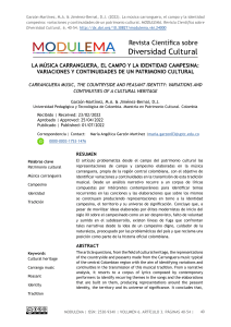 Música Carranguera, Campo e Identidad Campesina