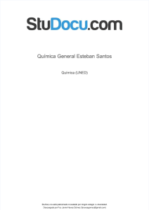 Química General: Introducción y Teoría Atómica