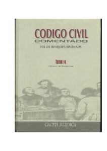 Índice Derecho de Sucesiones: Código Civil