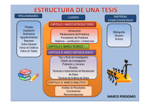 Estructura de una Tesis: Guía Completa