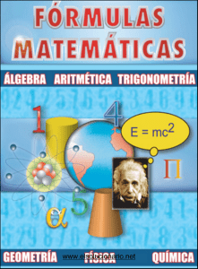 Formulario de Matemáticas: Álgebra, Aritmética, Trigonometría