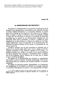 Administración por Proyectos en Escuelas