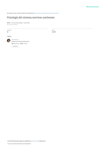 Fisiología del Sistema Nervioso Autónomo: Artículo de Revista