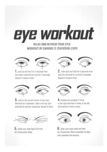 Eye Workout Guide: Relax and Refresh Your Eyes