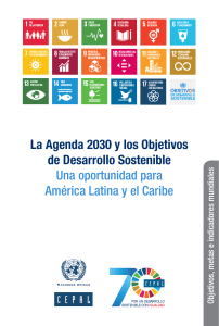 Agenda 2030 y ODS en América Latina y el Caribe