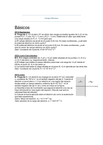 Examen de Campo Eléctrico y Ley de Gauss