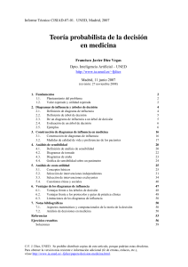 Teoría probabilista de la decisión en medicina