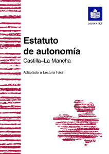 Estatuto de Autonomía de Castilla-La Mancha (Lectura Fácil)