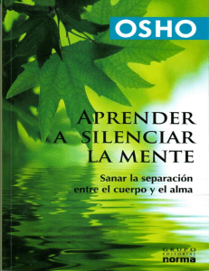 Aprender a Silenciar la Mente: Meditación y Bienestar