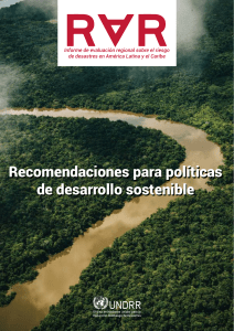 Riesgo de Desastres en América Latina y el Caribe: Recomendaciones