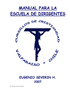 Manual Escuela de Dirigentes Cristiandad: Formación y Liderazgo