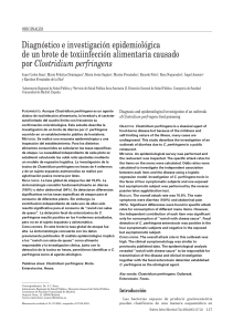 Brote de Clostridium perfringens: Investigación Epidemiológica