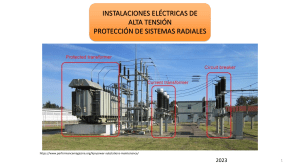 Protección de Sistemas Radiales de Alta Tensión