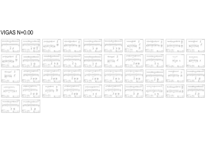 VIGAS N+0.00: Structural Beam Engineering Drawing