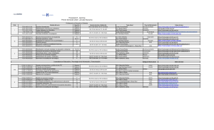 Horario Cursos E-learning 2025 - Educación a Distancia