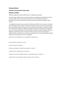 Historia del Derecho en República Dominicana