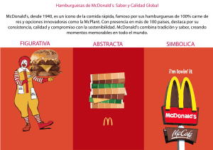 Hamburguesas McDonald's: Sabor y Calidad Global