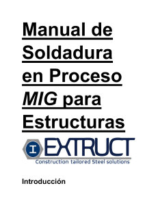 Manual de Soldadura MIG para Estructuras Metálicas