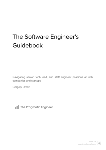 Software Engineer's Guidebook: Career Navigation & Development