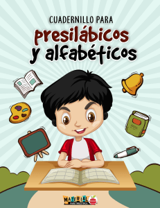 Spanish Early Literacy Workbook for Elementary School