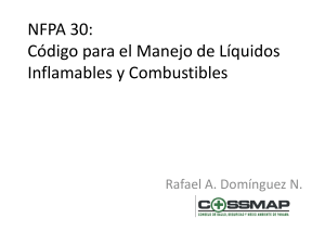 NFPA 30: Manejo de Líquidos Inflamables y Combustibles