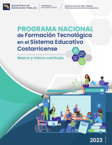 Curr&iacute;culo Formaci&oacute;n Tecnol&oacute;gica Costa Rica