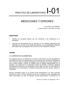 Mediciones y Errores: Práctica de Laboratorio de Física