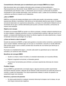 Consentimiento EMDR para Niños: Información y Formulario