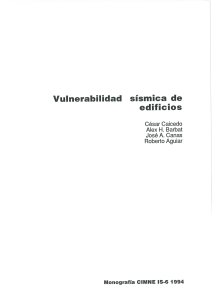 Seismic Vulnerability of Buildings Monograph